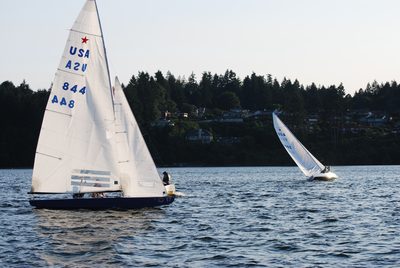 Some heel is fast.  That much heel is not.  Get the boat flat!